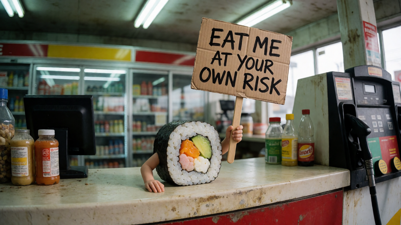 I Ate Gas Station Sushi and Lived to Tell the Tale
