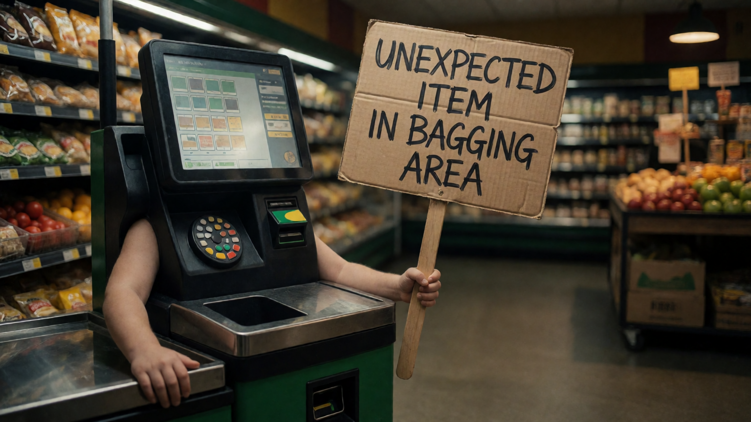 I Fought a Self-Checkout Machine Over a Banana and