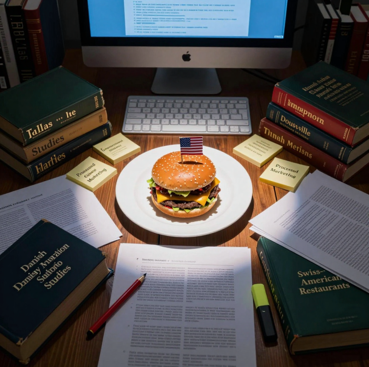 The Great Cheeseburger Dissertation: A 200+ Page Peer-Reviewed Analysis of Meat, Cheese, and American Hubris